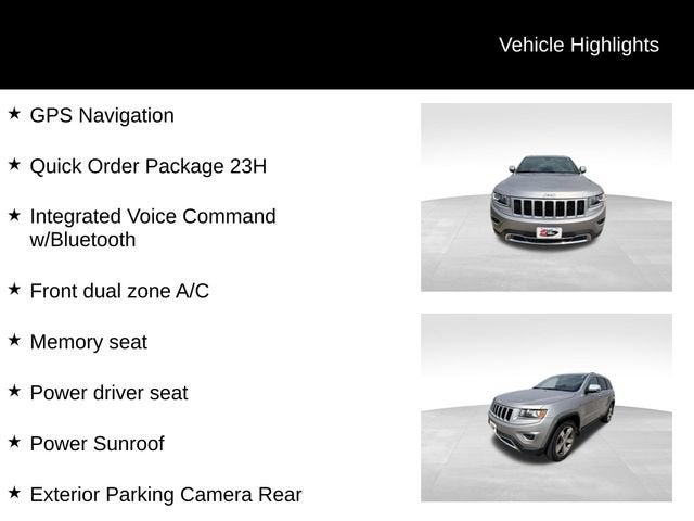 2015 Jeep Grand Cherokee Limited