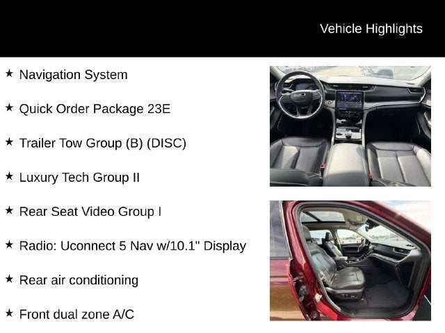 2023 Jeep Grand Cherokee L Limited 4x4