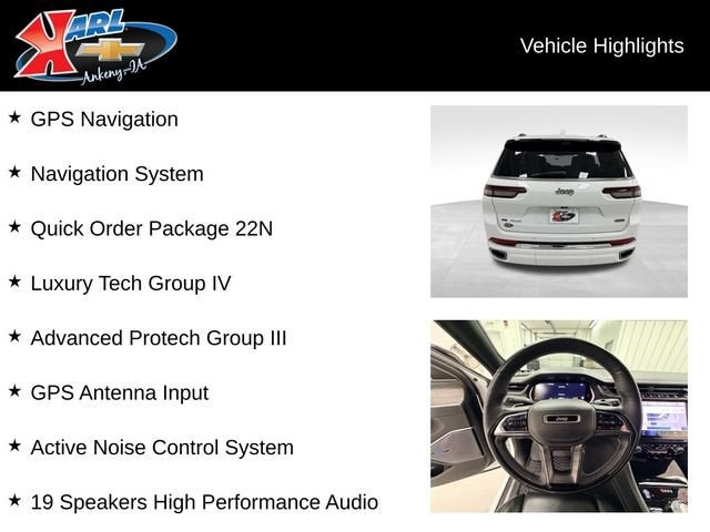 2022 Jeep Grand Cherokee L Overland 4x4