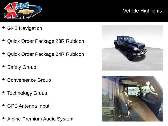 2024 Jeep Gladiator Rubicon