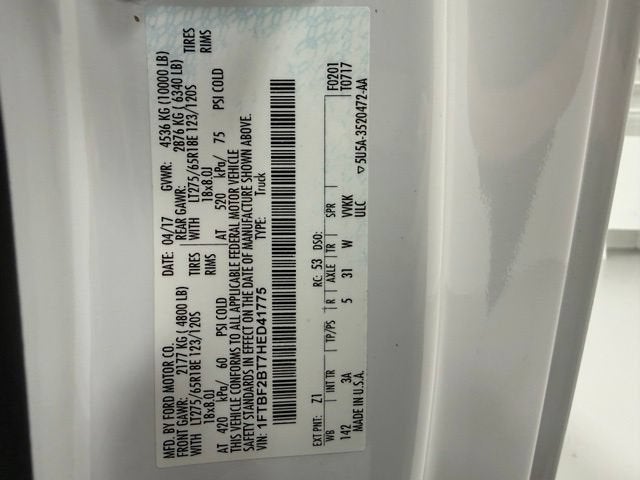 2017 Ford Super Duty F-250 SRW XLT