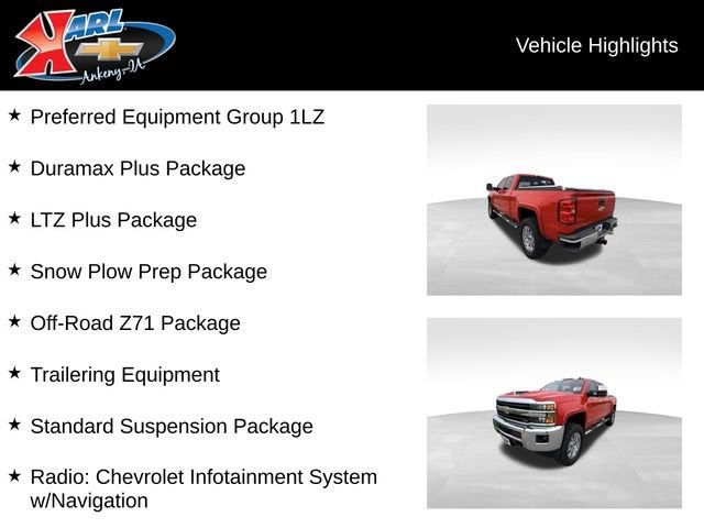 2019 Chevrolet Silverado 2500 HD LTZ