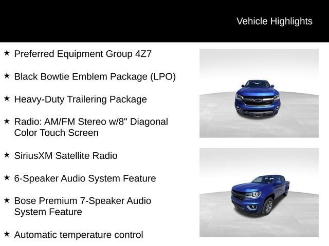 2018 Chevrolet Colorado 4WD Z71