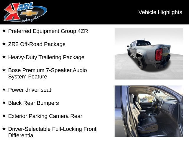 2021 Chevrolet Colorado 4WD ZR2