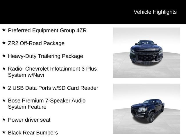 2022 Chevrolet Colorado ZR2