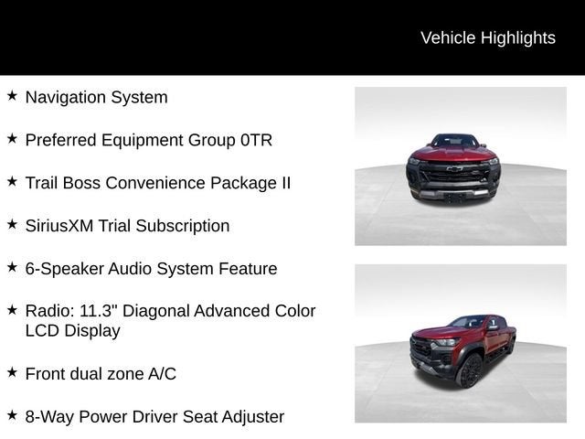 2025 Chevrolet Colorado Trail Boss