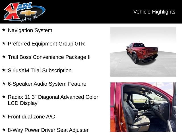 2025 Chevrolet Colorado Trail Boss