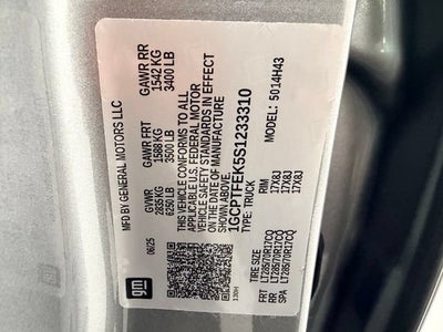 2025 Chevrolet Colorado ZR2