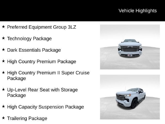 2026 Chevrolet Silverado 1500 High Country