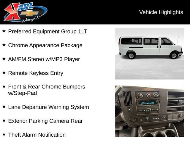 2025 GMC Savana Passenger LT