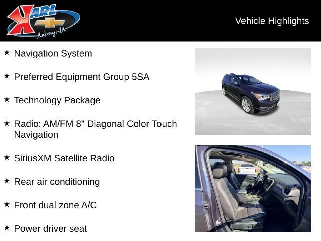 2018 GMC Acadia Denali