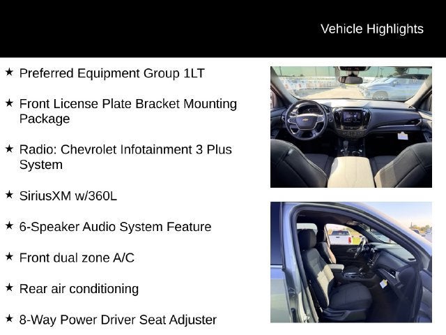 2024 Chevrolet Traverse Limited LT Cloth