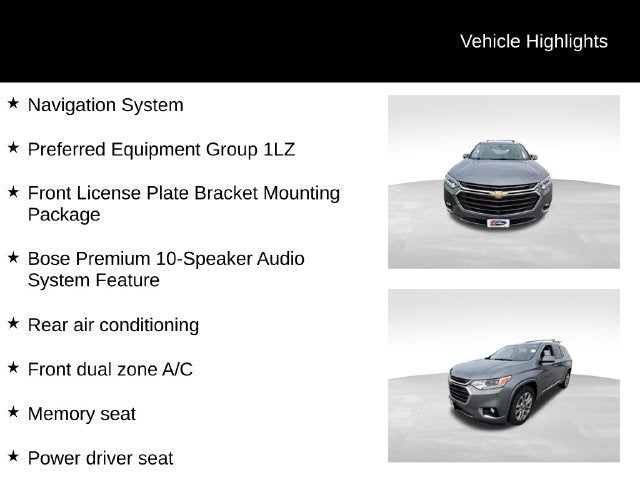 2020 Chevrolet Traverse Premier