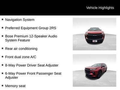 2025 Chevrolet Traverse RS