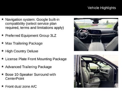 2026 Chevrolet Suburban High Country
