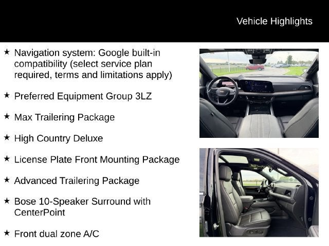 2026 Chevrolet Suburban High Country
