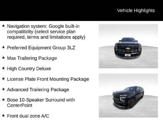 2026 Chevrolet Suburban High Country