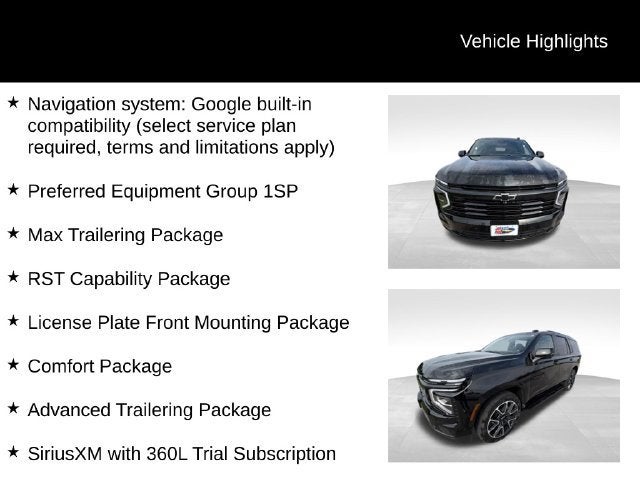 2026 Chevrolet Tahoe RST