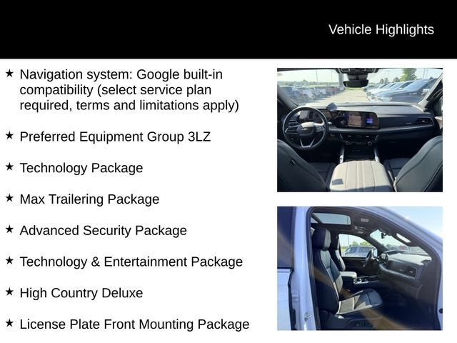 2026 Chevrolet Tahoe High Country