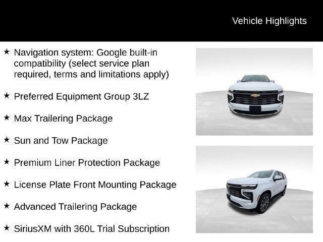 2026 Chevrolet Tahoe High Country