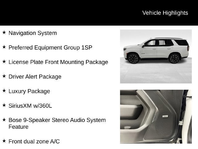 2024 Chevrolet Tahoe RST