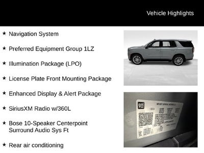 2023 Chevrolet Tahoe Premier