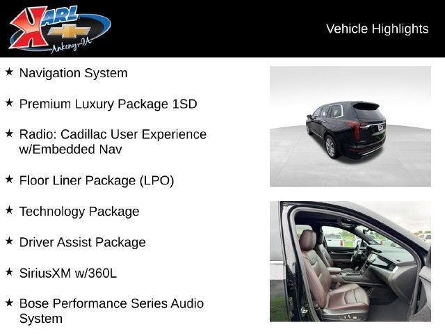 2023 Cadillac XT6 AWD Premium Luxury