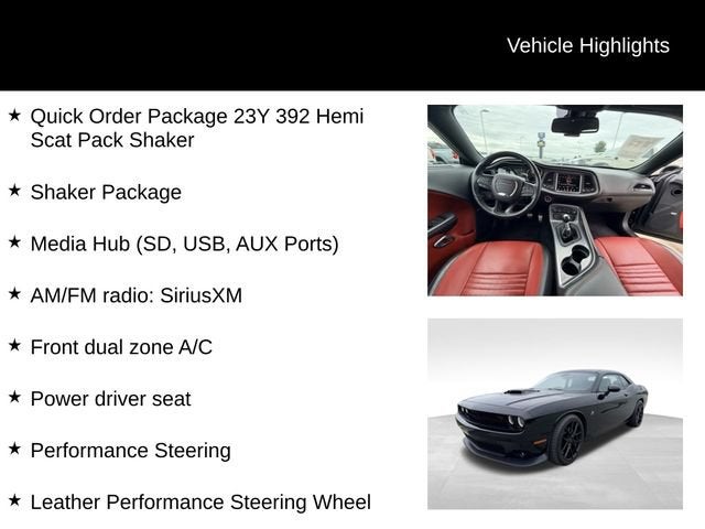 2016 Dodge Challenger 392 Hemi Scat Pack Shaker