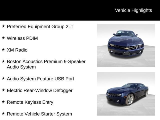 2011 Chevrolet Camaro 2LT
