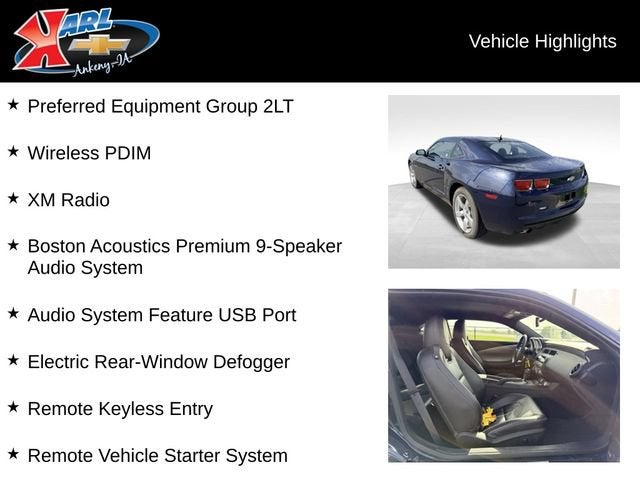2011 Chevrolet Camaro 2LT
