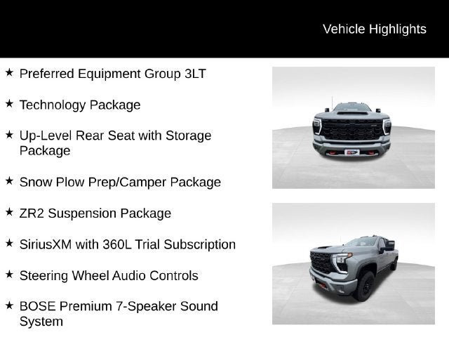 2025 Chevrolet Silverado 2500 HD ZR2