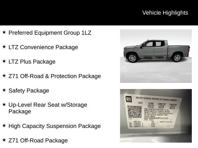 2023 Chevrolet Silverado 1500 LTZ