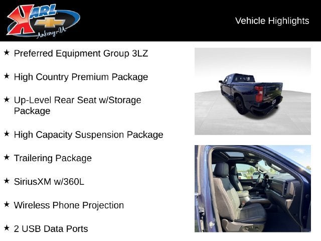 2022 Chevrolet Silverado 1500 High Country
