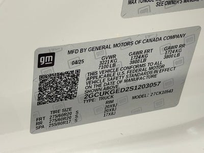 2025 Chevrolet Silverado 1500 LTZ