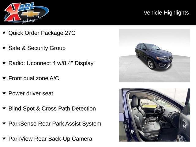 2018 Jeep Compass Limited 4x4