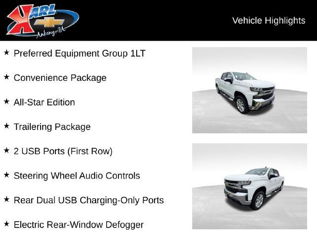 2019 Chevrolet Silverado 1500 LT