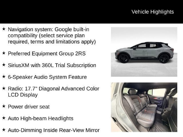 2026 Chevrolet Equinox EV RS