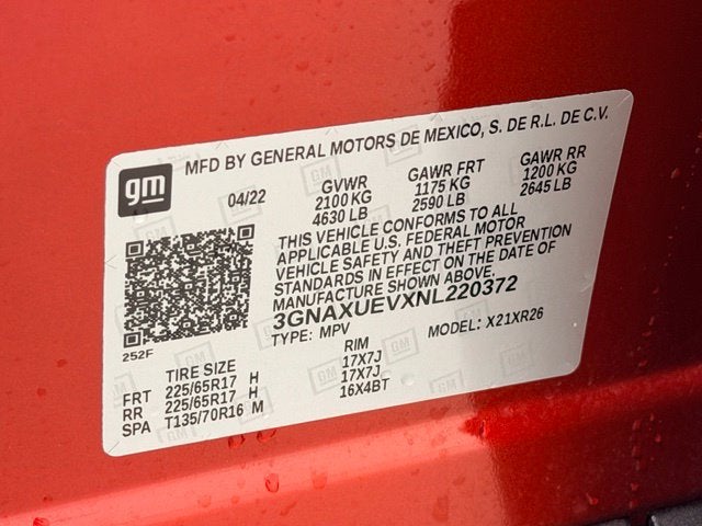 2022 Chevrolet Equinox LT