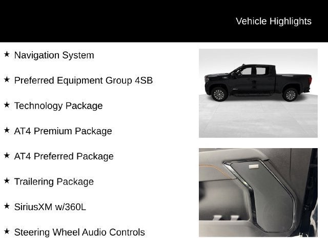 2024 GMC Sierra 1500 AT4