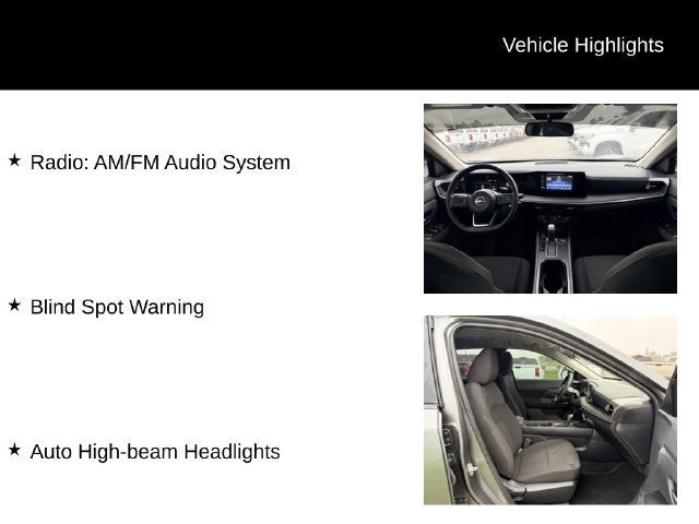 2025 Nissan Kicks S Intelligent AWD