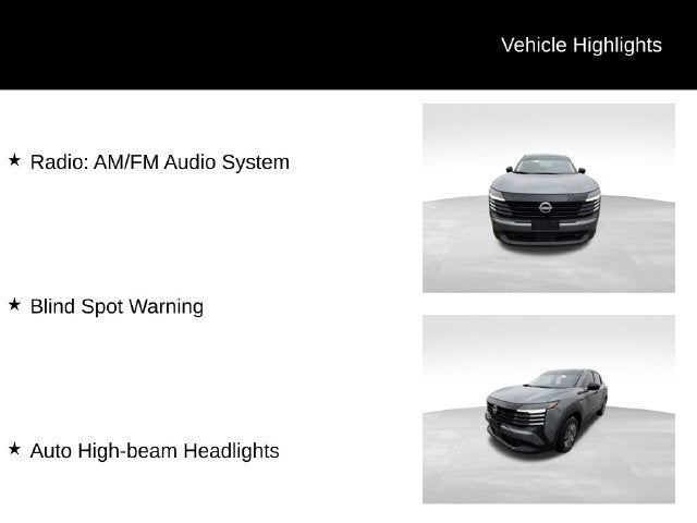2025 Nissan Kicks S Intelligent AWD