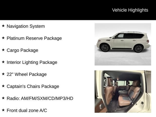 2020 Nissan Armada Platinum 4WD