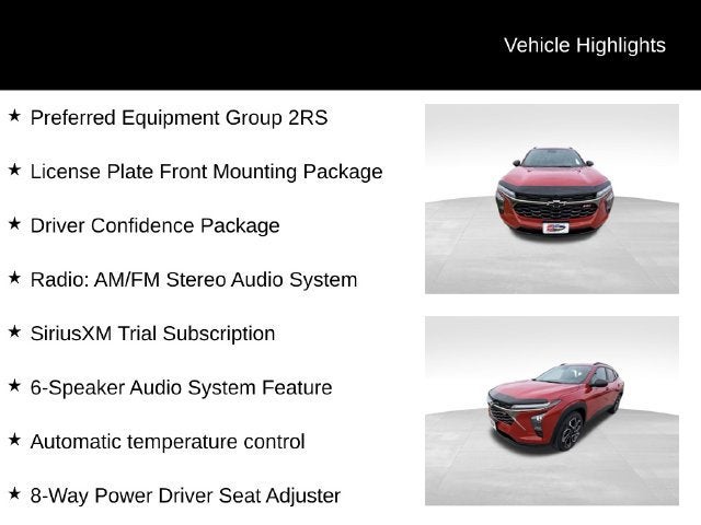 2026 Chevrolet Trax 2RS