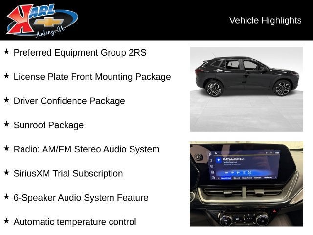 2025 Chevrolet Trax 2RS