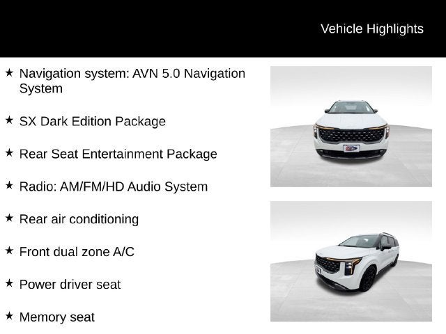2025 Kia Carnival MPV SX