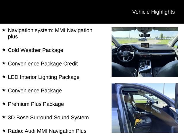 2019 Audi Q7 45 Premium