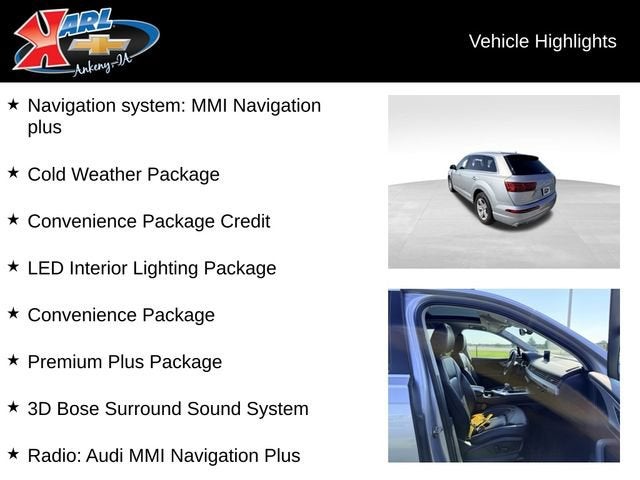 2019 Audi Q7 45 Premium