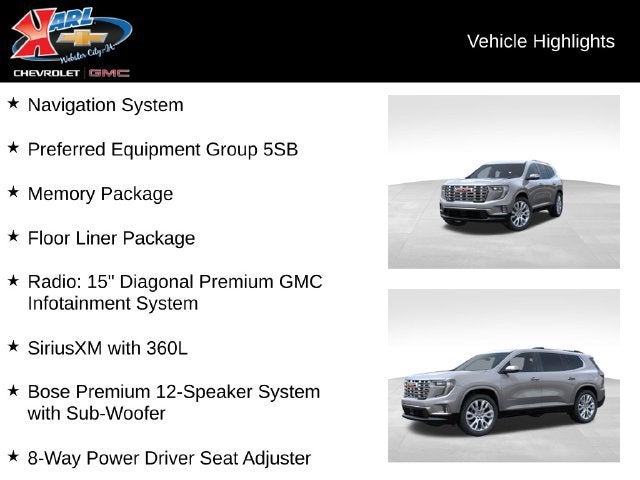 2027 GMC Acadia Denali